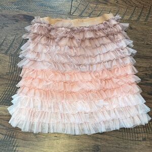 𝅺GAP ruffled ombré girls skirt. 👸🏻